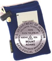 Mt. Adams Benchmark Medallion