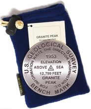 Granite Peak Benchmark Medallion