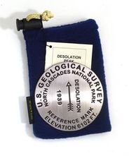 Desolation Peak Benchmark Medallion
