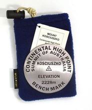 Mt. Kosciuszko Benchmark Medallion