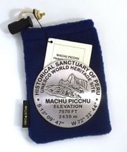 Machu Picchu Benchmark Medallion