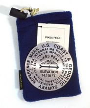 Pikes Peak Benchmark Survey Medallion