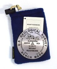Mt Rushmore Benchmark Survey Medallion