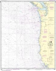 Nautical Chart 18007 - San Francisco to Cape Flattery