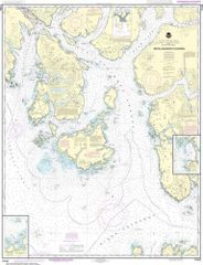 Nautical Chart 17434 Revillagigedo Channel NOAA