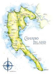 Camano Island Watercolor by Elizabeth Person