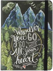Travel Journal Wherever You Go Go With Your Heart