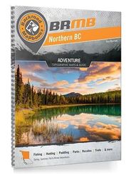 Northern BC Backroads Topographic Map Book Spiral Bound Mussio