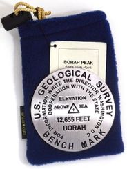 Borah Peak Benchmark Medallion