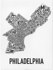 Philadelphia Neighborhoods Graphic by Ork