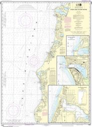 Nautical Chart 14907 (Lake Michigan) Stony Lake to Point Betsie