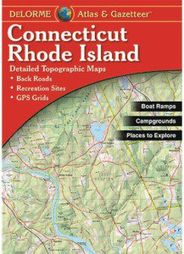 Connecticut & Rhode Island DeLorme Atlas and Gazetteer