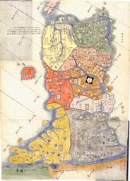 Korea 1785 Antique Map Replica