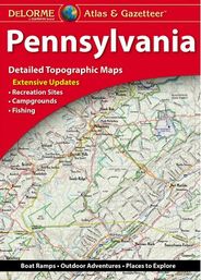 Pennsylvania Recreational State Atlas and Gazetteer by Delorme