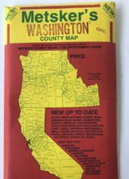 Metsker County Maps of Washington