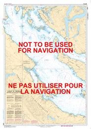 Canadian Nautical Chart 3513 Strait of Georgia North