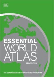 DK Essential World Atlas Paperback Small Current