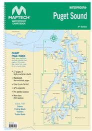 Puget Sound Nautical Chart Book Maptech