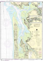 NOAA Chart 18504 - WA Coast - Willapa Bay