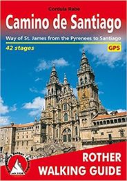 Camino de Santiago Walking Guide Book with Maps