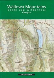 Eagle Cap Wilderness Topographic Wall Map IMUS