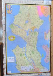 Seattle Street Map by Kroll