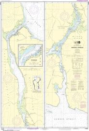 Nautical Chart 17375 - Wrangell Narrows
