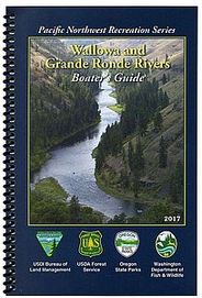 Wallowa Grande River National Forest Guide Topographic Book