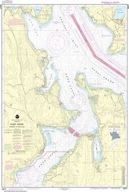 NOAA Chart 18477 - Puget Sound Entrance to Hood Canal