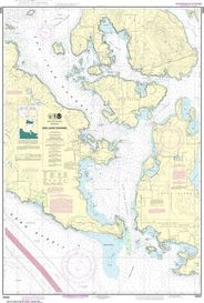 NOAA Chart 18434 - San Juan Channel