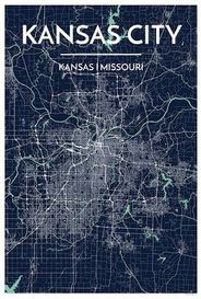 Kansas City Map Print by Point Two