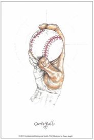 Illustration of a Baseball Pitch: The Curveball