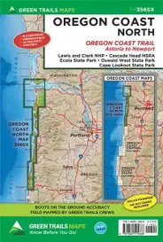 Oregon Coast North Hiking Map Green Trails