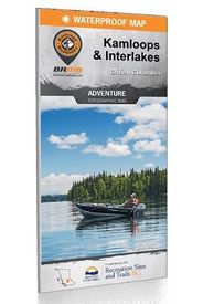 Kamloops & Interlakes Backroad Map by Mussio