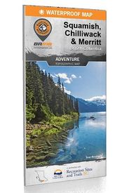 Squamish Backroads Topographic Mussio Map Waterproof