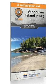Vancouver Island North Backroads Waterproof Topo Map Mussio