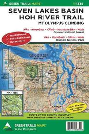Seven Lakes Basin Hiking Map
