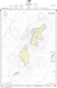 Nautical Chart 81067 Saipan Tinian NOAA