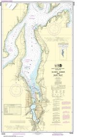 NOAA Chart 18456 - Olympia Harbor & Budd Inlet