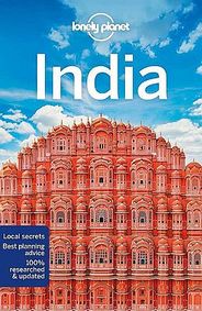 India Travel & Guide Book by Lonely Planet - Cover