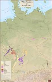 Germany Wine Region Map