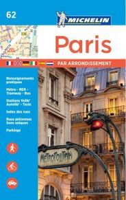 Paris by Arrondissement 62 Mini Atlas by Michelin