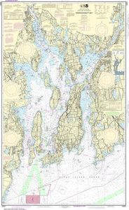 Nautical Chart 13221 Narragansett Bay