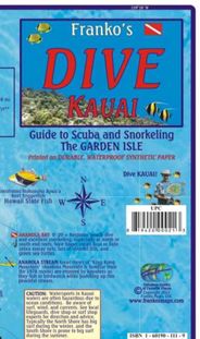 Franko Kauai Dive Diving Map Recreational