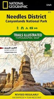 Canyonlands Needles District Topo Map Nat Geo Adventure