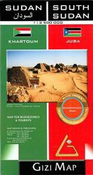 Sudan Travel Road Map Gizi