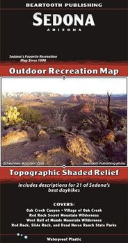 Sedona Recreation Map by Beartooth Publishing