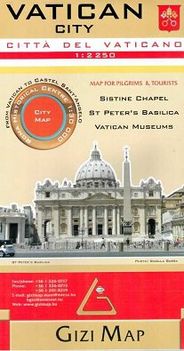 Vatican City Folded Travel Map by Gizi