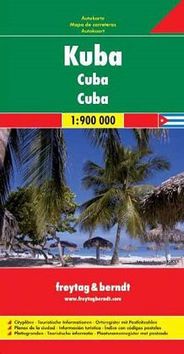 Cuba Travel Road Map Freytag & Berndt