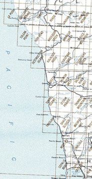 Copalis Beach Area 1:24K USGS Topo Maps